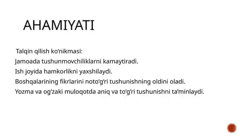 Mavzu: soft Skills – Boshqalarning Fikrlarini Talqin Qilish. Ilmiy va Ilmiy-Ommabop Manbalarni Referatlashtirish 4
