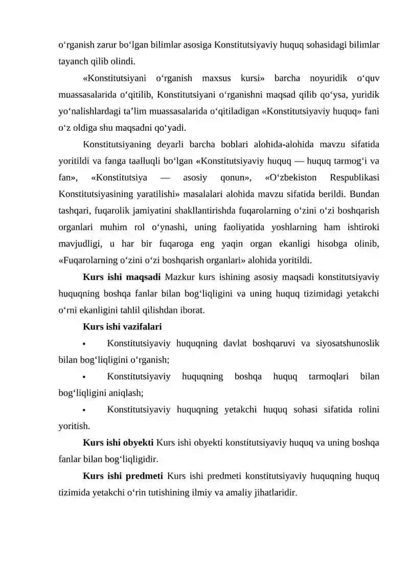 Konstitutsiyaviy Huquq Fanining Bog‘liqligi 4