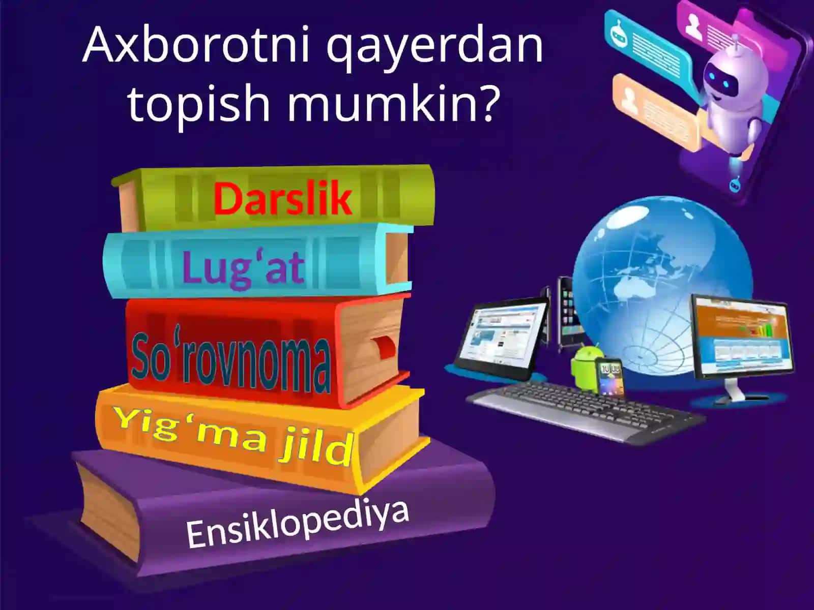 Internetqidiruvtizimlarivainternetdama'lumotizlash 4