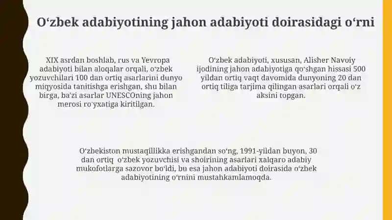 O'zbek tili va adabiyotining xalqaro baholash tizimlari bilan bog'liqligi 4