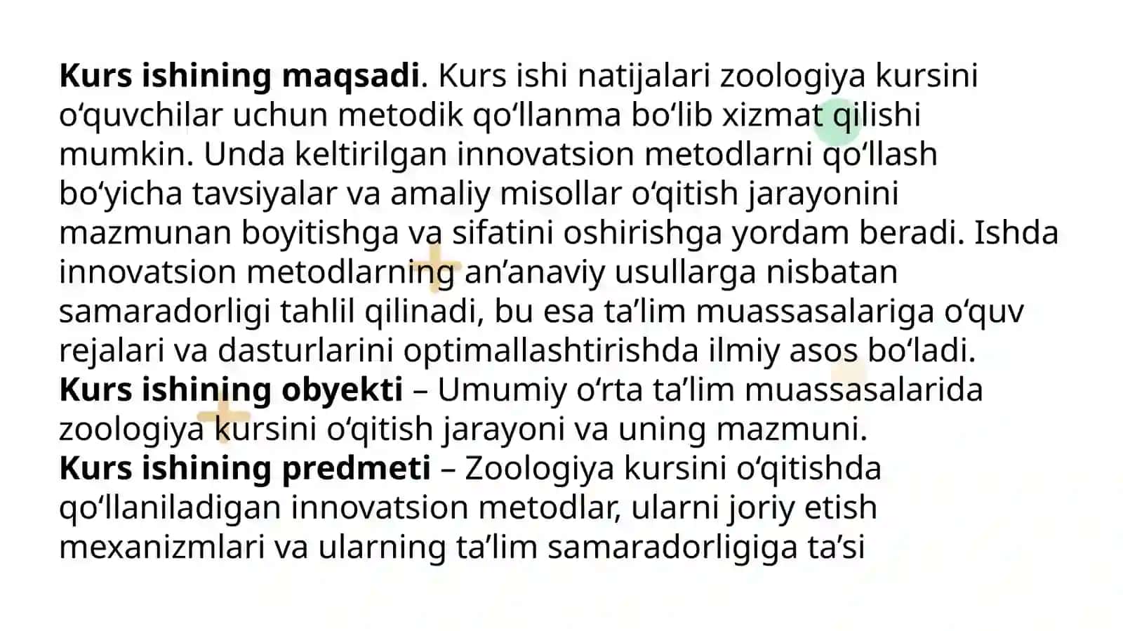 Zoologiyanikursinio‘qitishdainnovasionmetodlar 4