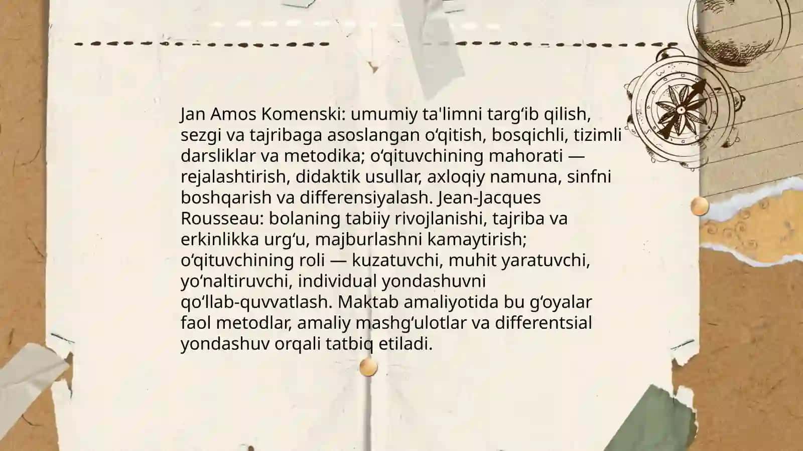 Pedagogik fikr tarixi va maktab amaliyotida o'qituvchi mahorati 4