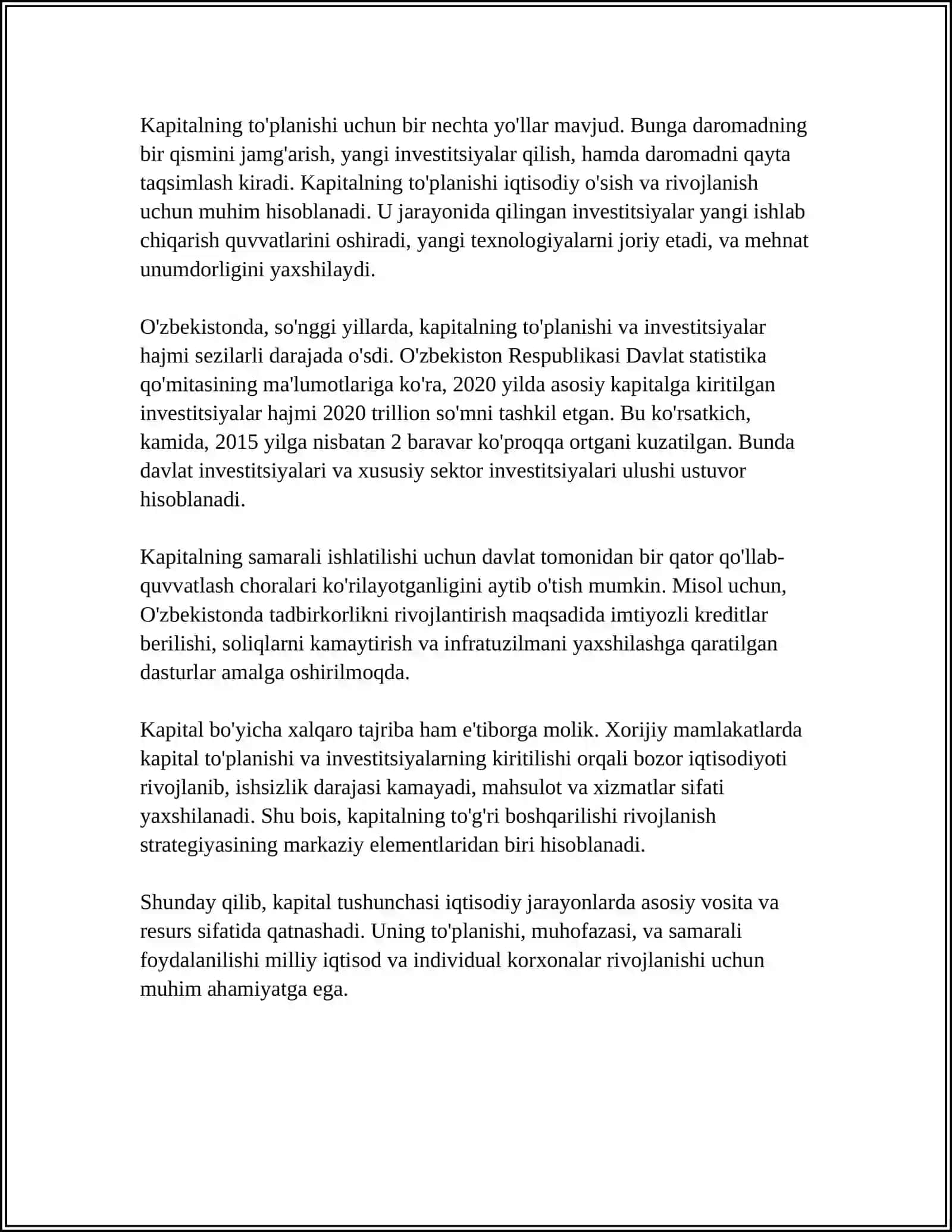 TADBIRKORLIK KAPITALI VA AYLANISHI 4