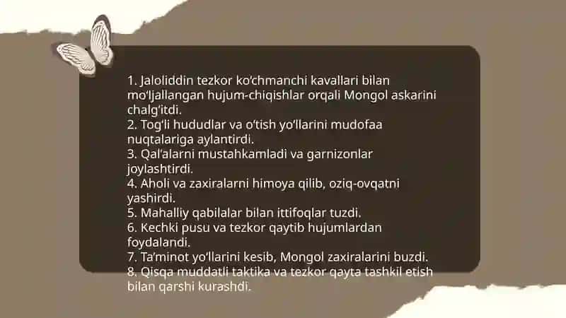 Jaloliddin Manguberdi Vatan himoyachisi 4
