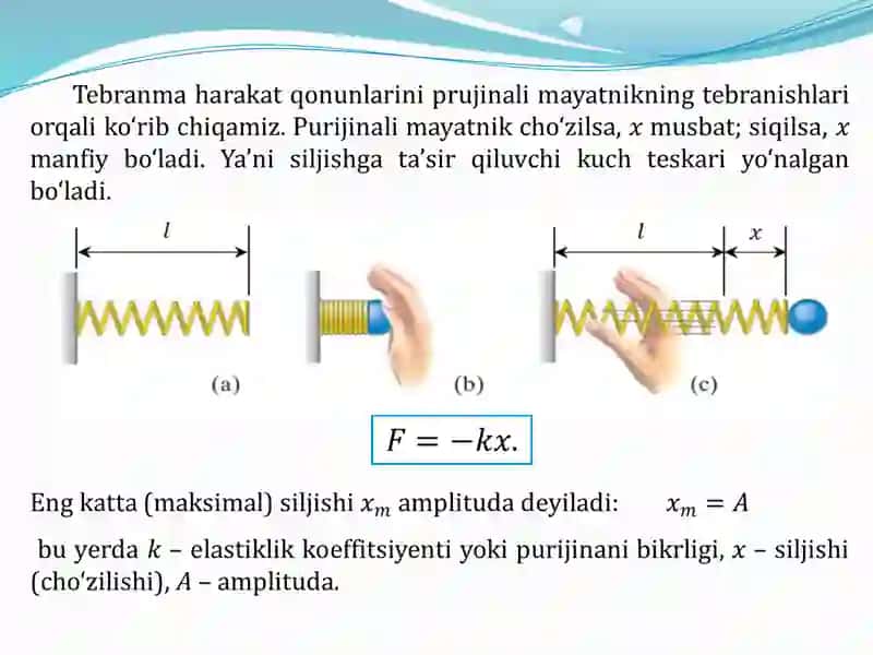 MEXANIK TEBRANISHLAR 4