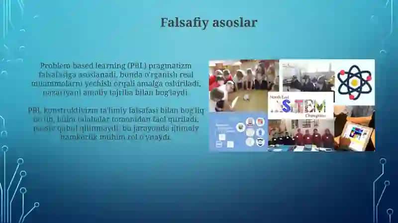 Muammoli o'qitish texnalogiyasining kelib chiqishi 4