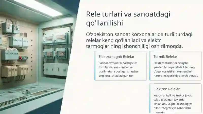 Releli Apparatlar: Elektr Boshqaruvining Asosi 4