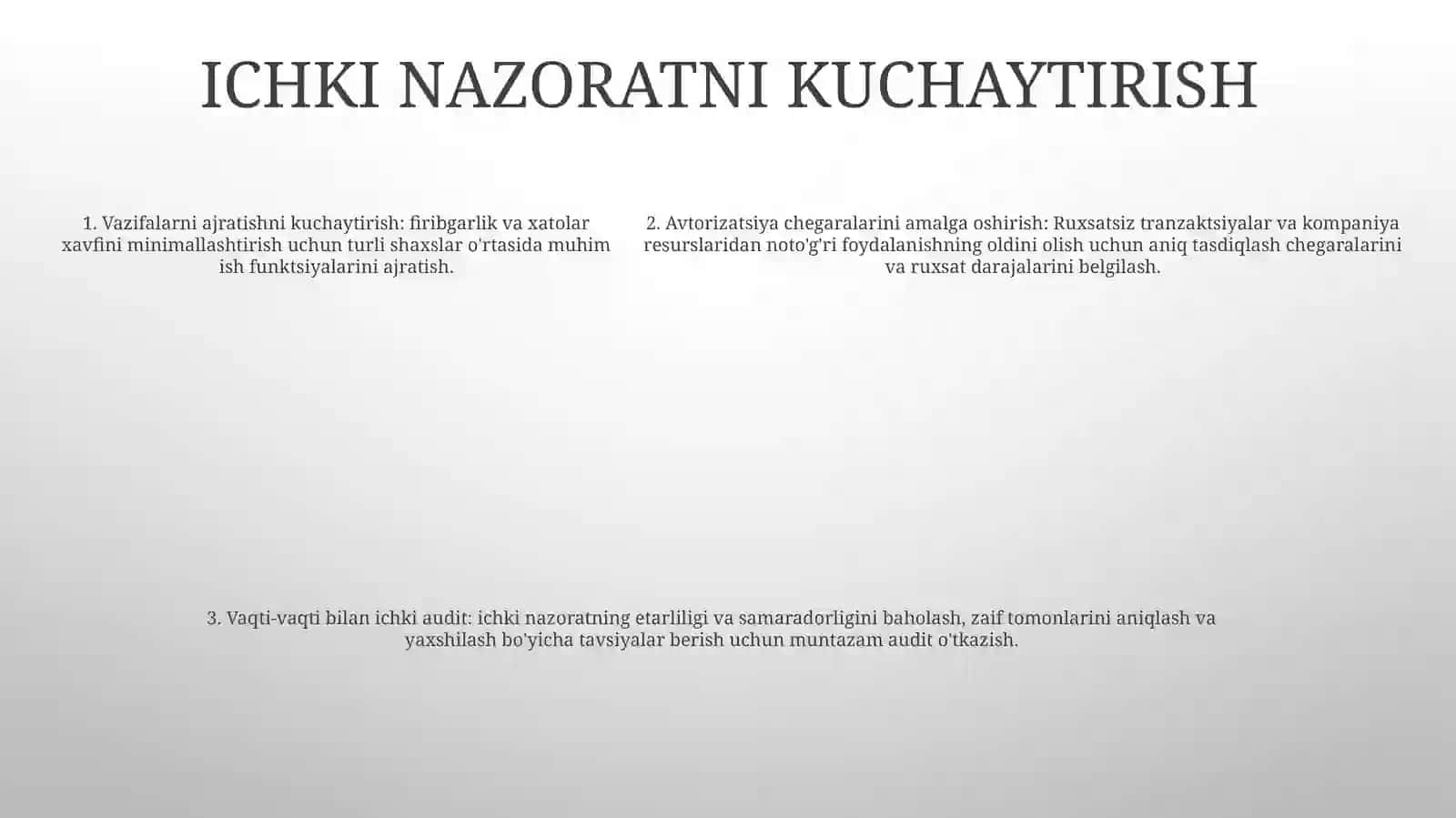Biznes Su'Beyktlar Faoliyatida Tavakkalchiliklarni Kamaytirish Yo'Llari 4