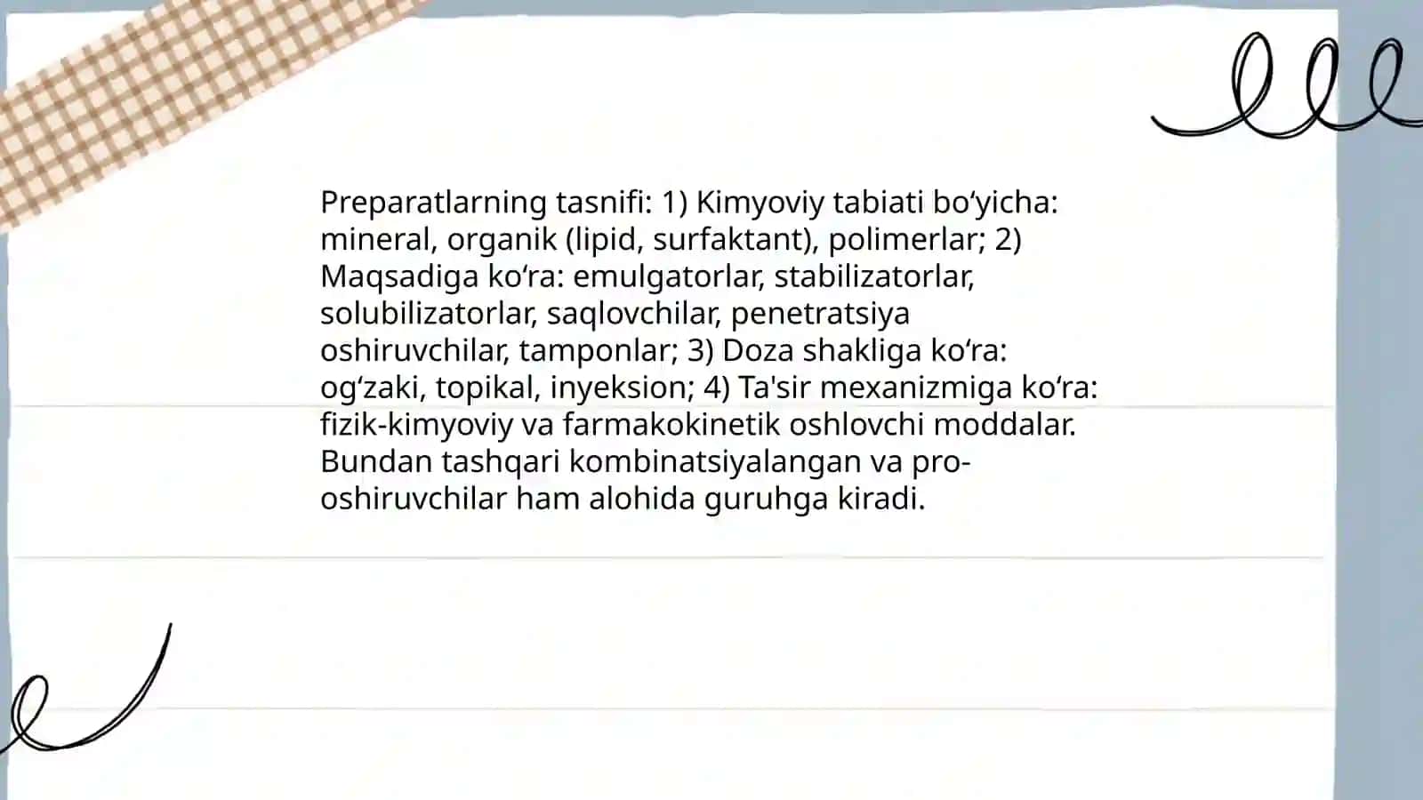 Tarkibida oshlovchi moddalar saqlagan preparatlar 4