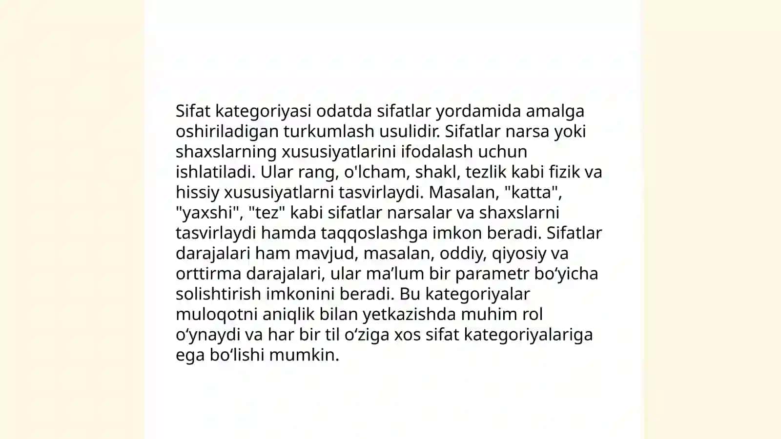 Grammatik kategoriyalar 4