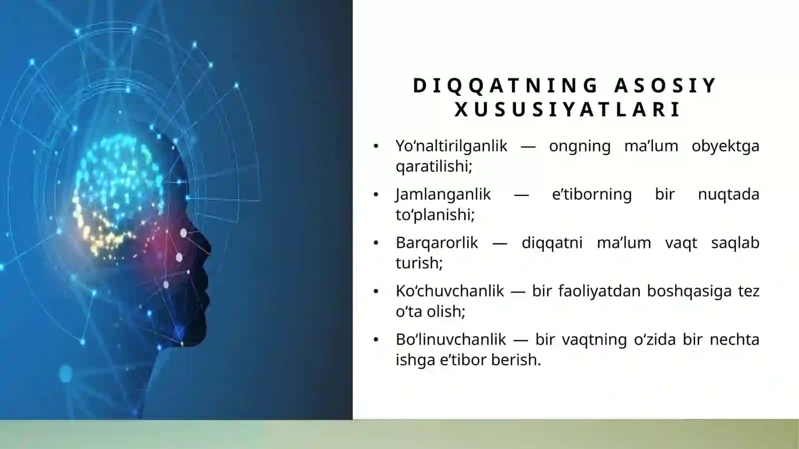 Diqqat va sezgi 4