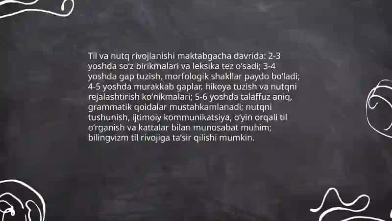 Ilk maktabgacha ta'lim fanidan tayyorlagan taqdimoti 4