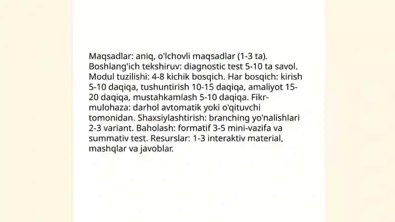 Matematika darslarida dasturlashtirilgan taʼlim 4