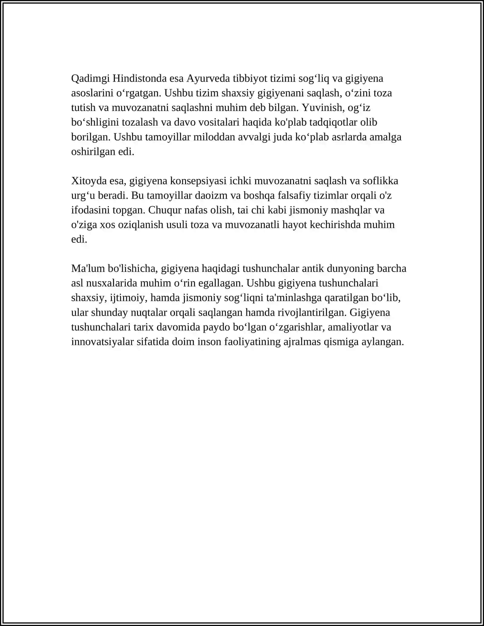 GIGIYENANING SHAKLLANISH TARIXI 4