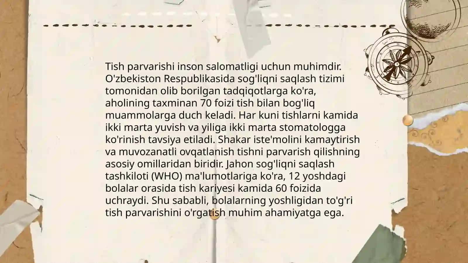 Bolalarda tish yuzalarida hosil boladigan yumshoq karashlar va tish toshlari 4
