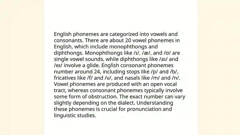 System of phonemes in different languages 4