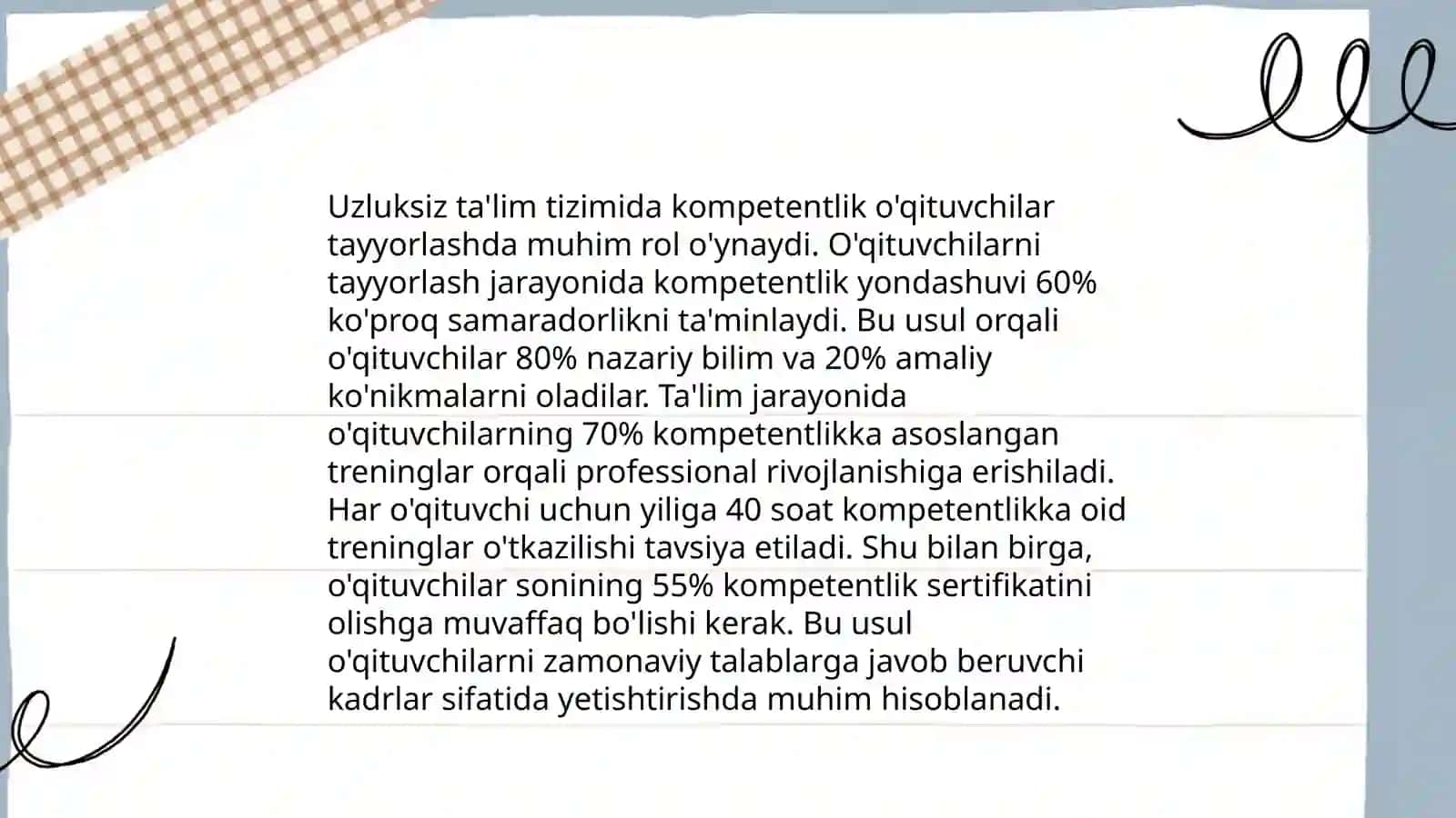 Uzluksiz talim tizmida kasbiy pedagogik kampitetlikni shakllantirish 4
