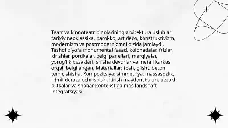 Teatr va kinnoteatr binolari 4