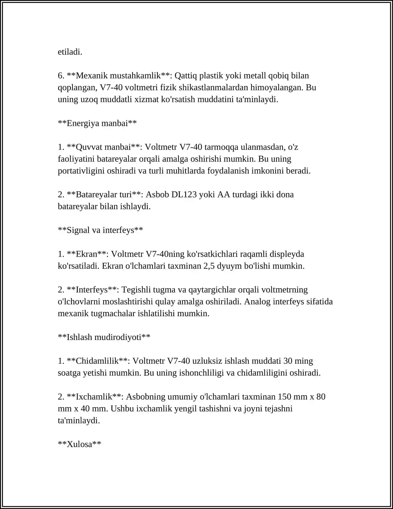 VOLTMETR V7-40 4