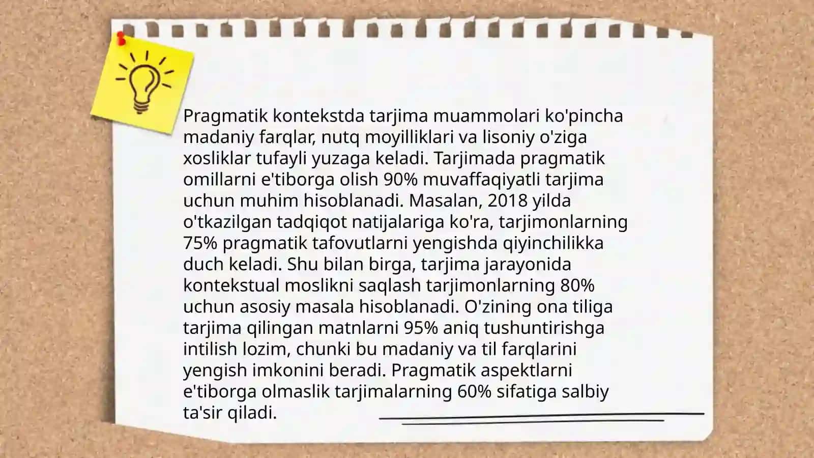 Mashina tarjimasining pragmatik va semantik muammolari 4