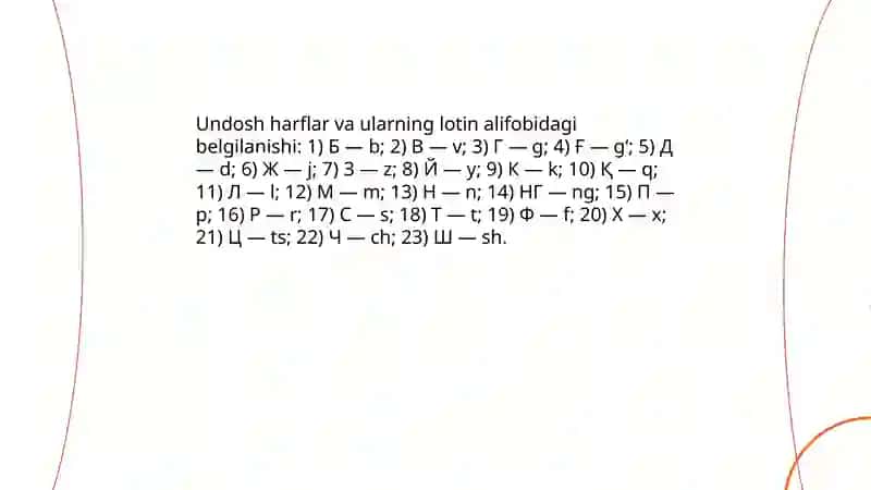 Unli va undosh harflar imlosi 4