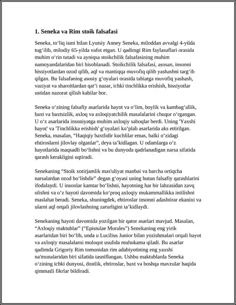 QADIMGI RIM FAYLASUFLARI, YOZUVCHILAR VA SHIFOKORLARI 4