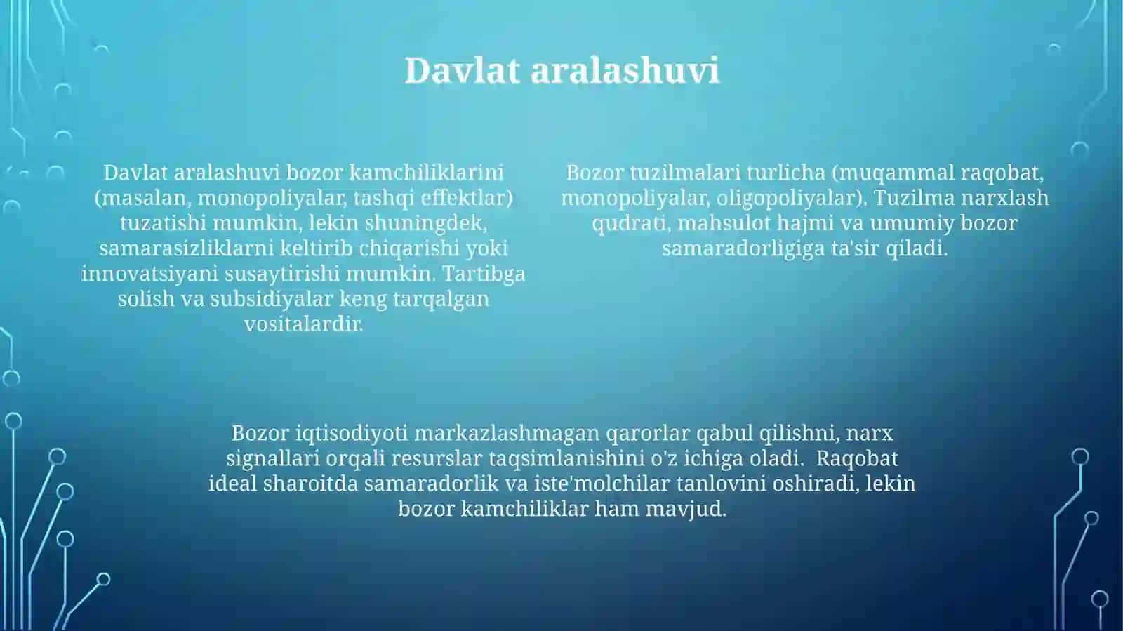 Bozoriqtisodiyoti.Bozorvauningtuzilishi 4