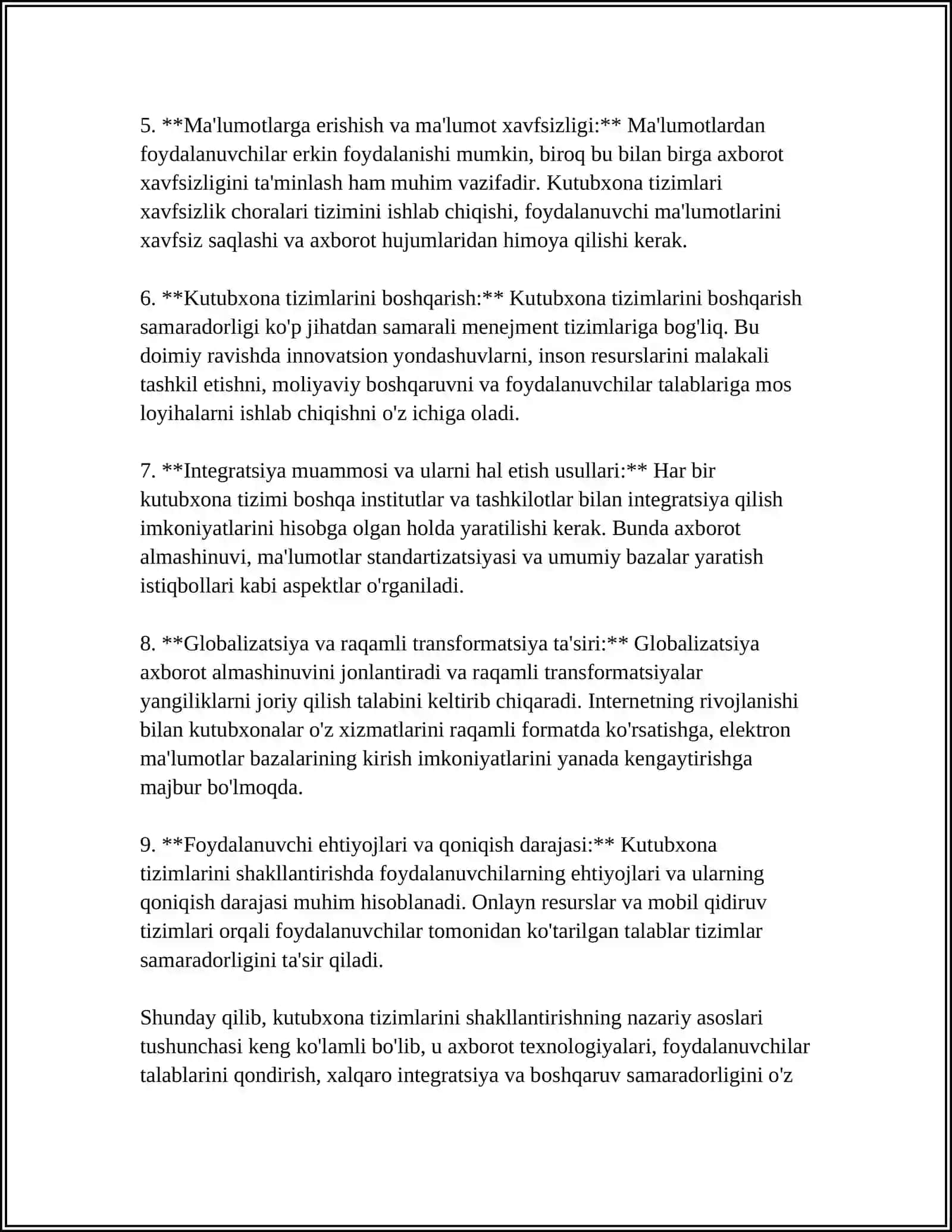 KUTUBXONA TIZIMLARINING SHAKILLANTIRISH QONUNIYATLARI 4