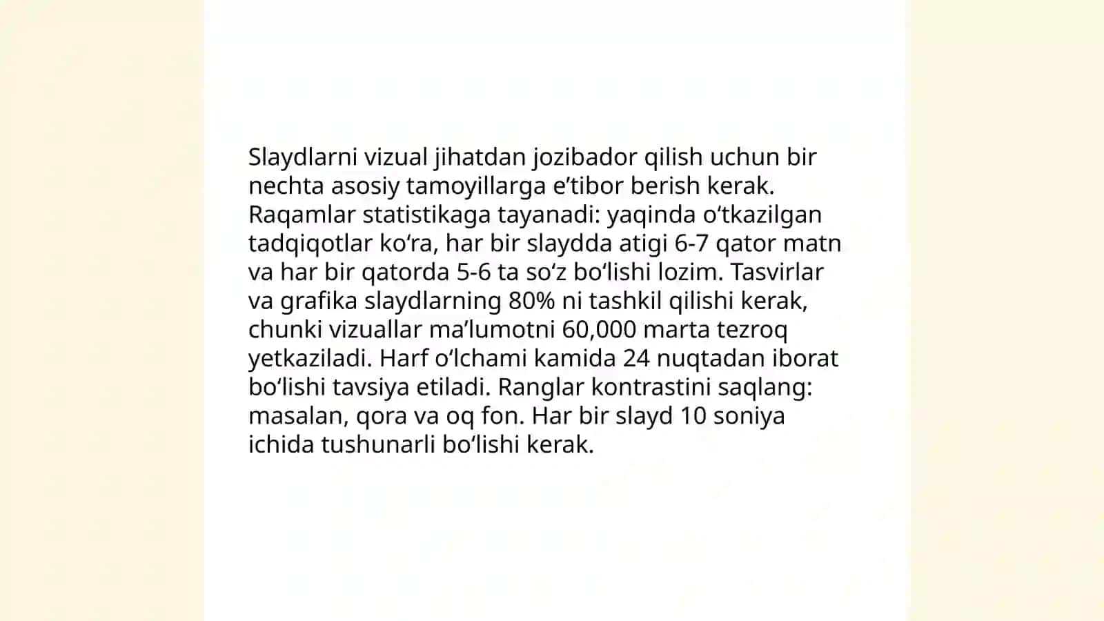 Interaktiv taqdimotlar yaratish 4
