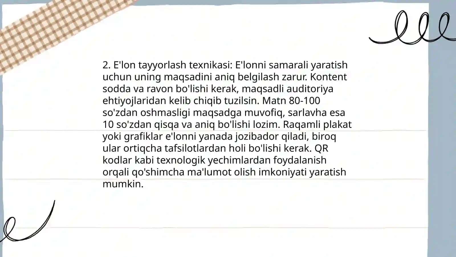 E'lonlar turlari 4