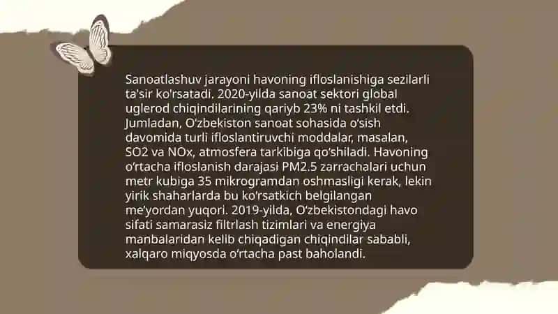 Atrof-muhit va inson salomatligiga iqtisodiy rivojlanishning ta'siri 4