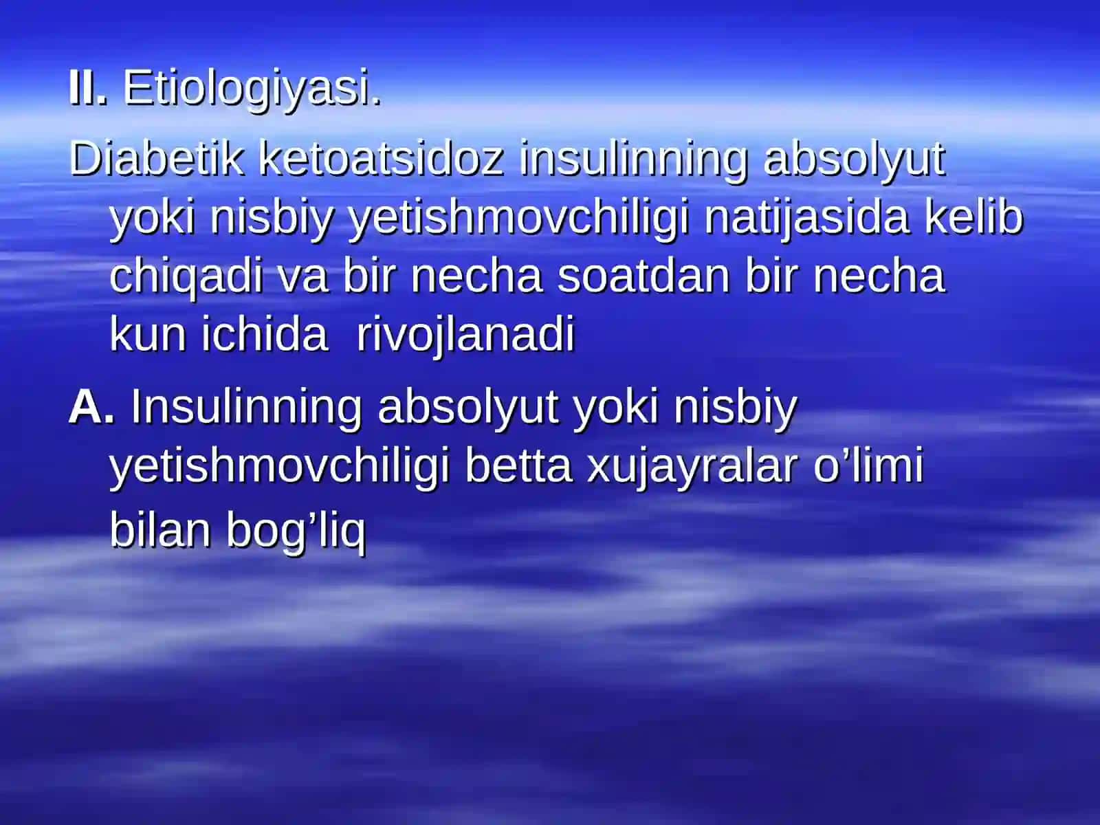 Qandli diabetda koma holatlari 4