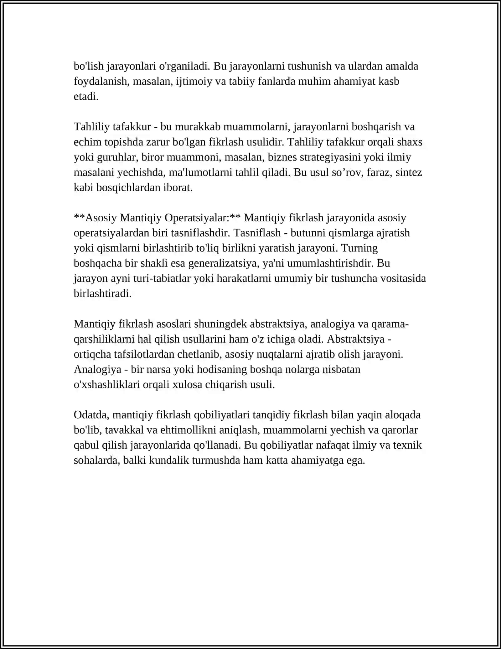 MANTIQ USTIDA AMALLAR 4