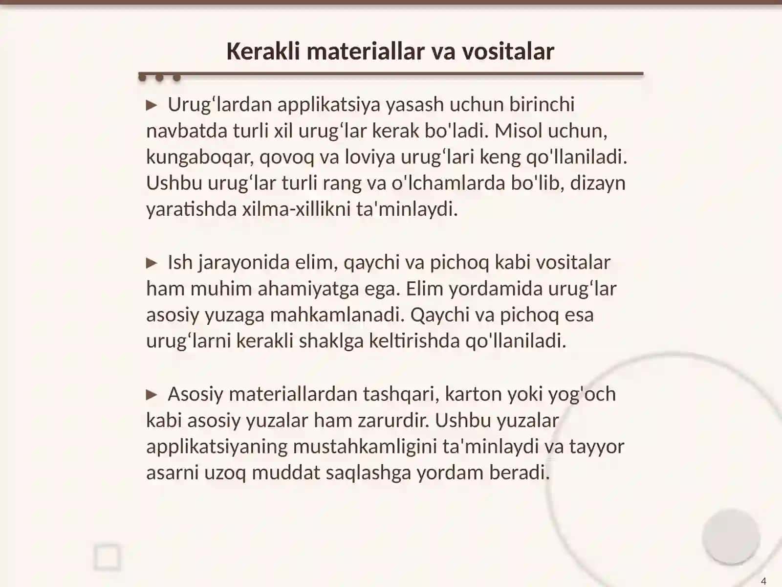 Uruĝlardan aplikatsiya yasash 4