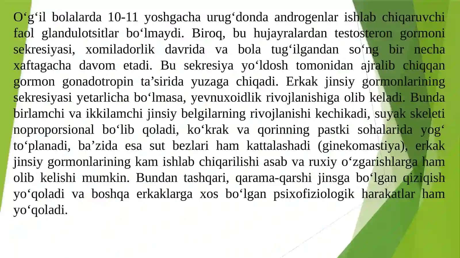 Reproduktiv tizim fiziologiyasi 4