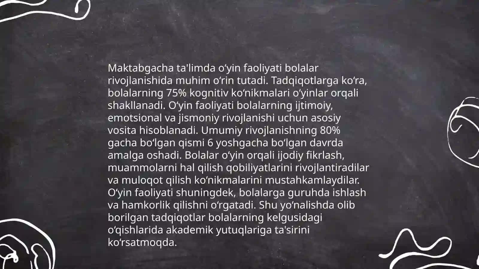 Maktabgacha yoshdagi bolalar pedagogikasi fanining predmeti va vazifalari 4