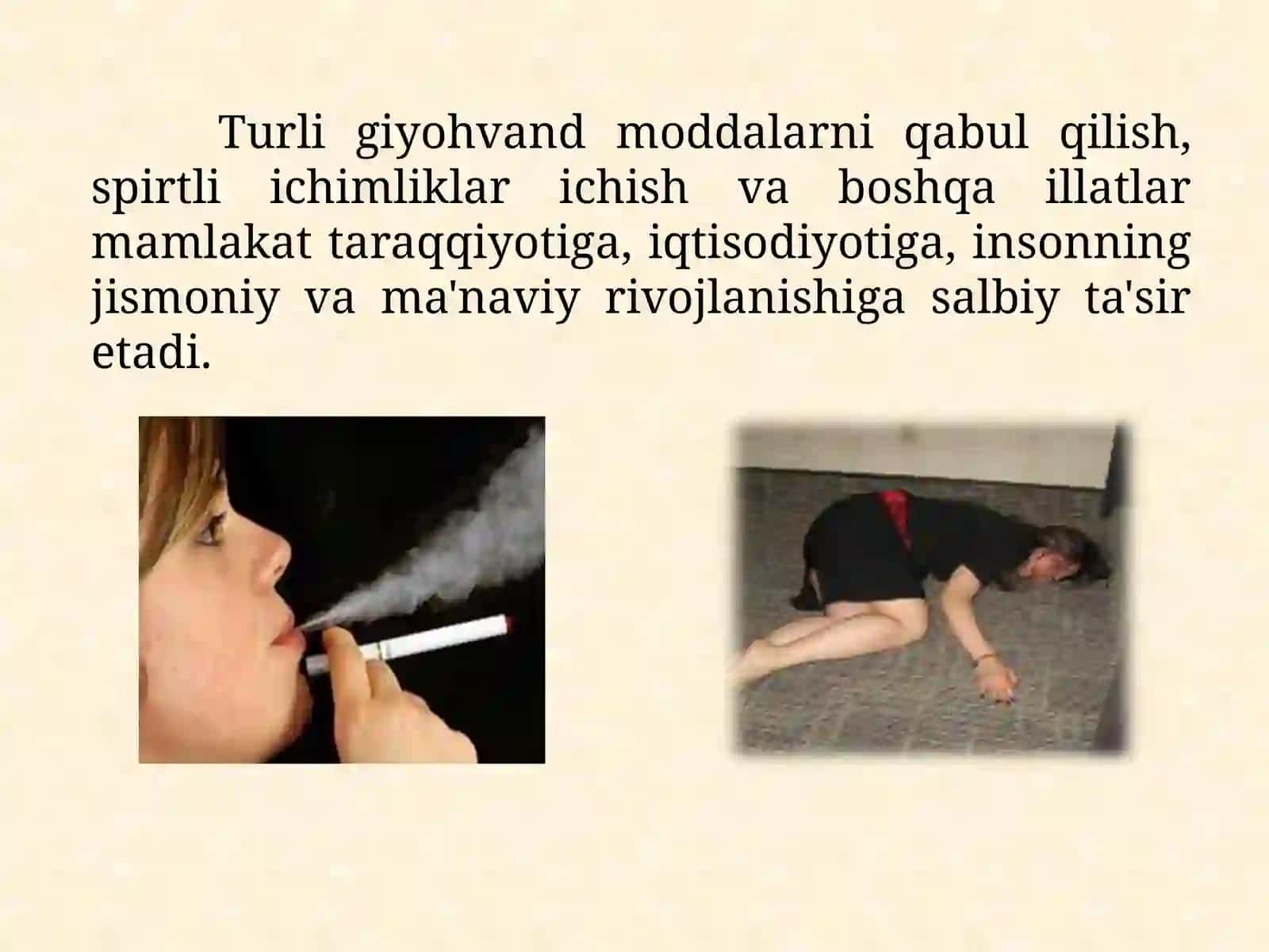 O’smirlardagi zararli odatlar va ularni oldini olish 4