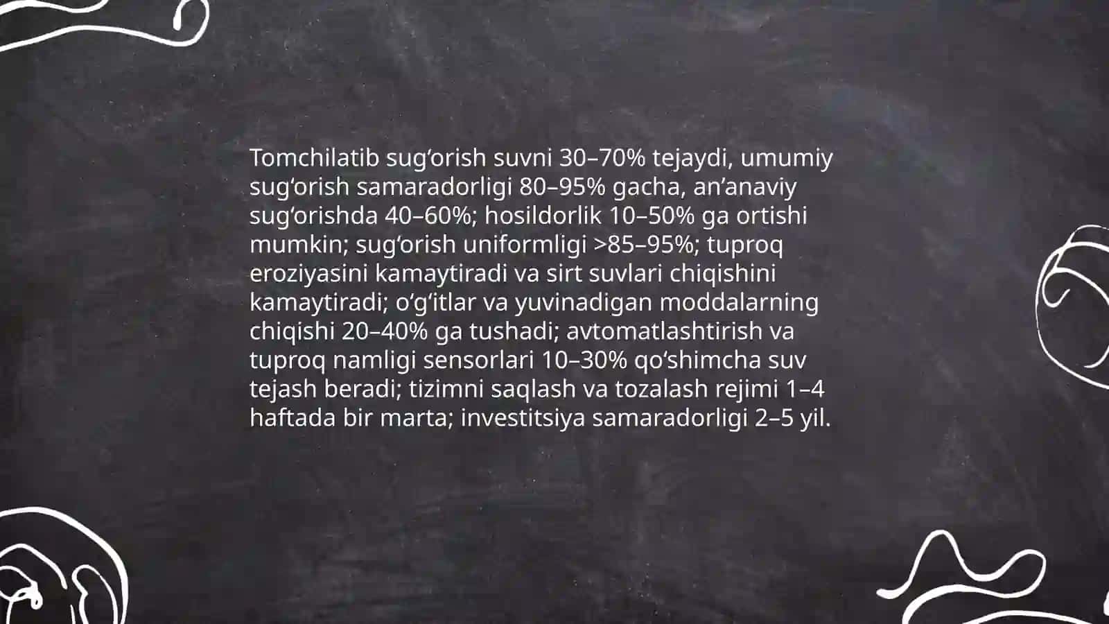 Tabiiy resurslardan oqilona foydalanish yo'llari 4