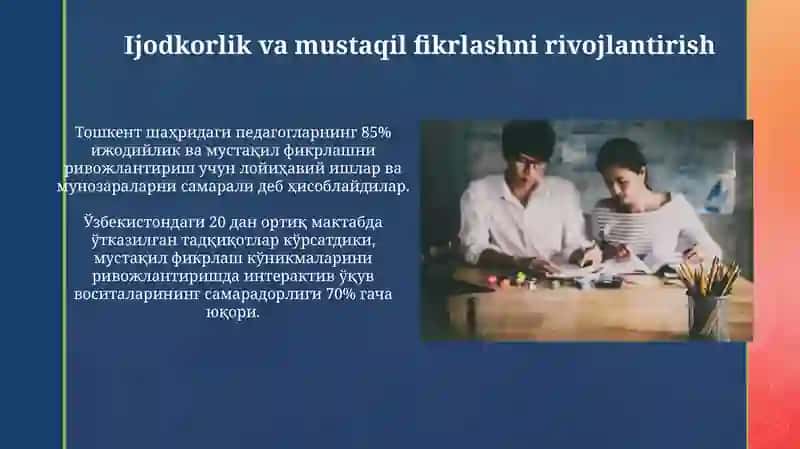 Davlat ta'lim standartlari va sharq pedagogikasi 4