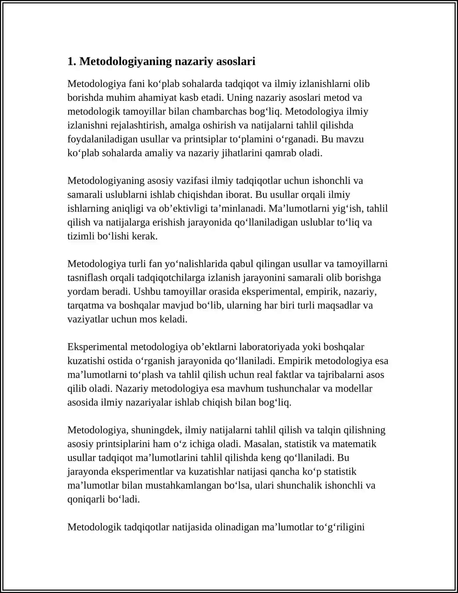 DINLARNI TADQIQ ETISH METODOLOGIYASI 4