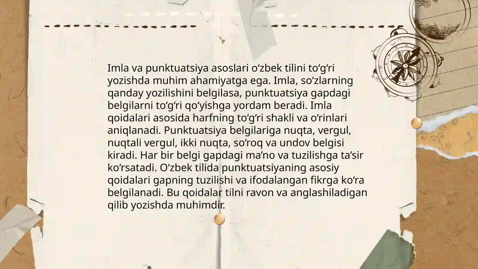O‘zbek tilida to‘g‘ri yozish qoidalari 4