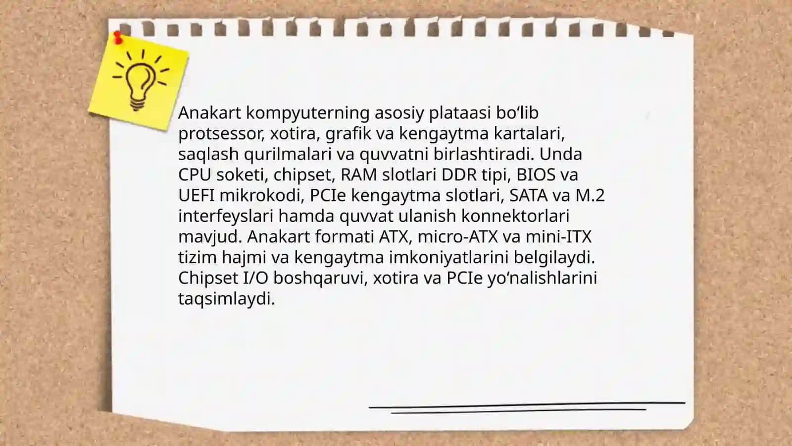 Kompyuterning asosiy qurilmalari 4