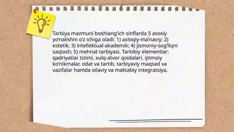 Tarbiya jarayoning mohiyati va pedagogik vazifalari 4