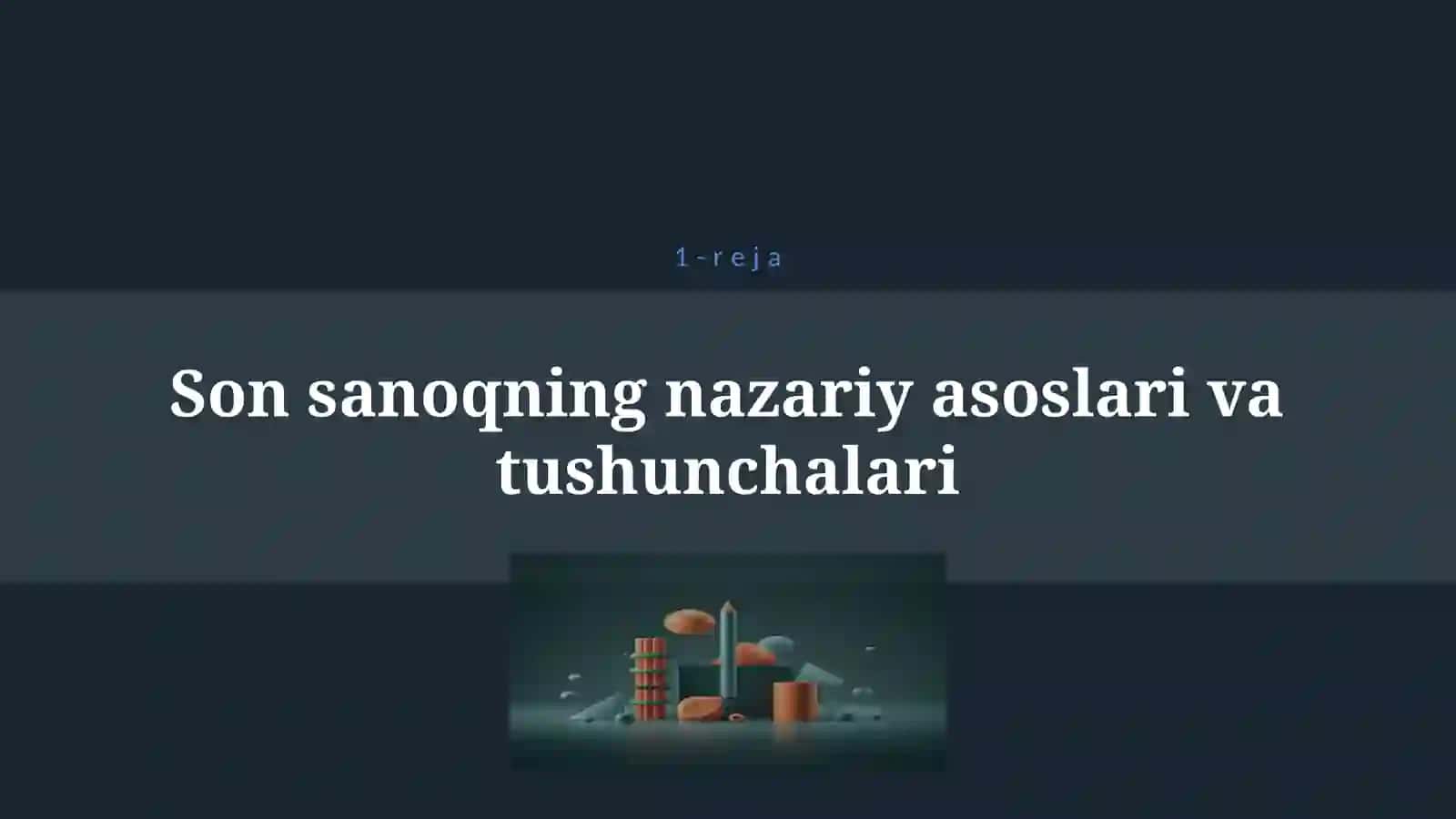 BOLALARDA SON SANOQ HAQIDAGI BILIMLARNI SHAKLLANTIRISH, SANASHGA O`RGATISH 4