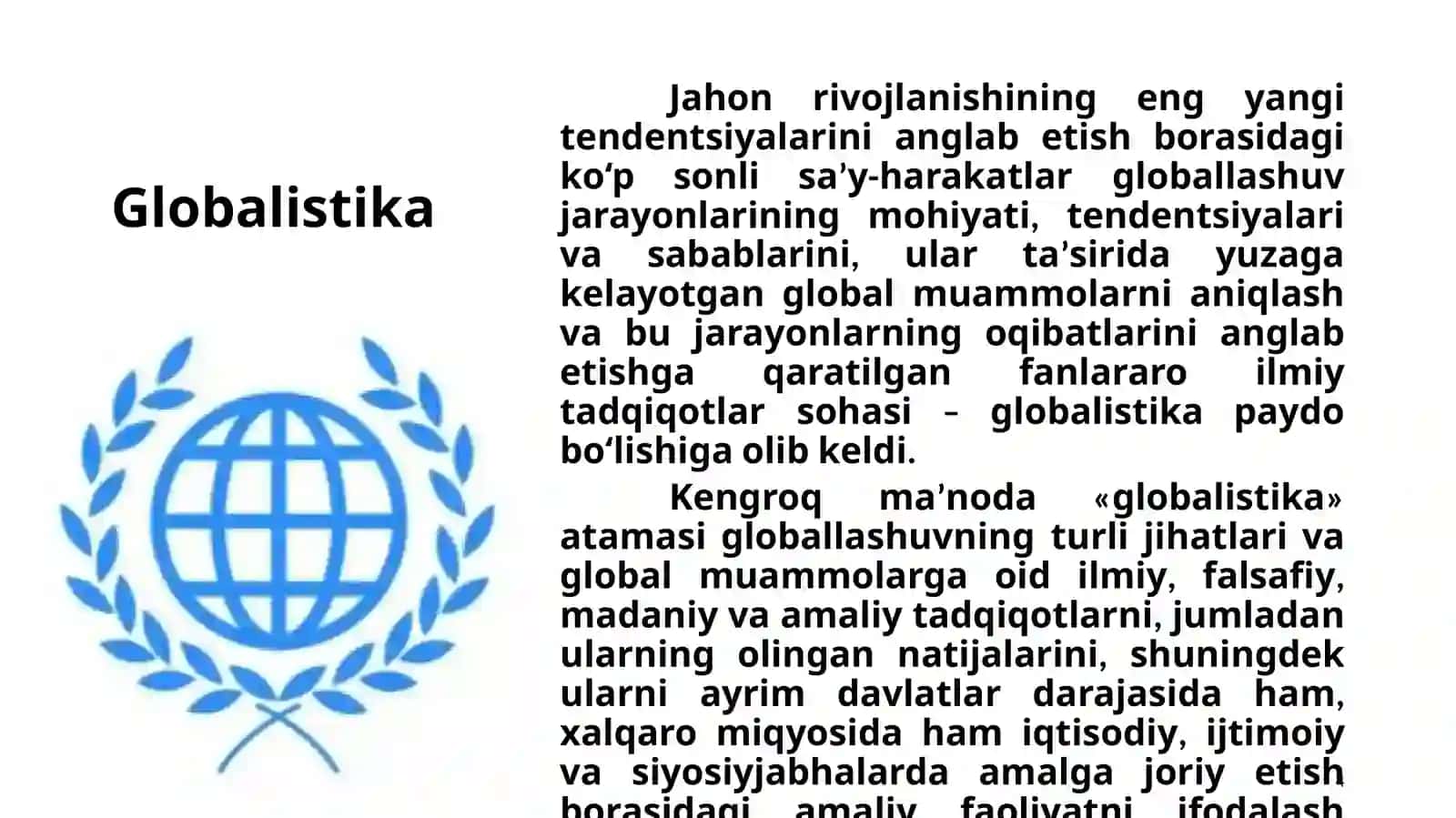14-mavzu.Globaljarayonlarvabarqarortaraqqiyotfalsafasi 4