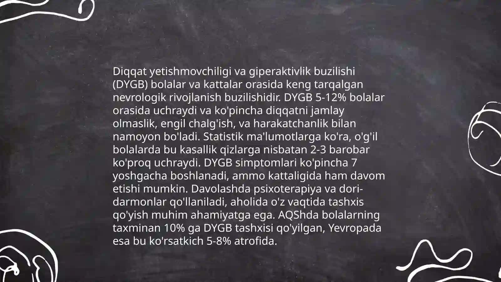 Ayrim o'rganish qiyinchiliklari 4