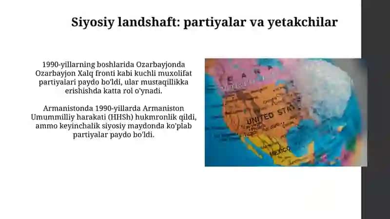 Kavkaz orti davlatlari 1991- 2017 - yillar 4