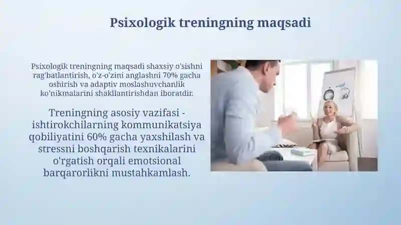 Psixologik treningning inson hayotidagi ahamiyati 4