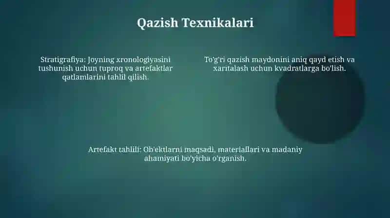 Arxeologik tadqiqot usullari 4