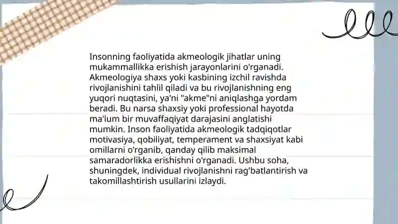 Akmeologiya fanining mohiyati va asosiy tushunchalari 4